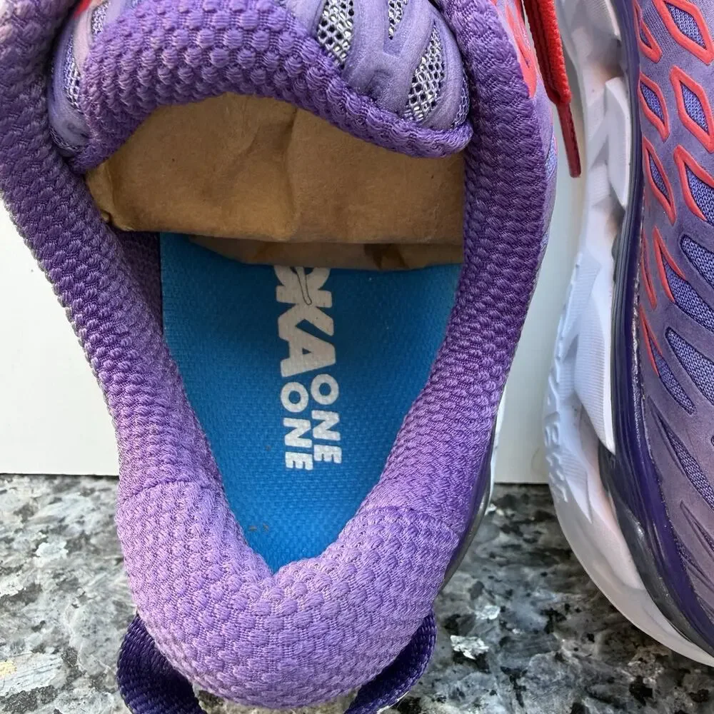 Hoka One One Vanquish 2 Women’s US 10 Purple Mesh Sneaker Athletic Shoe Classic